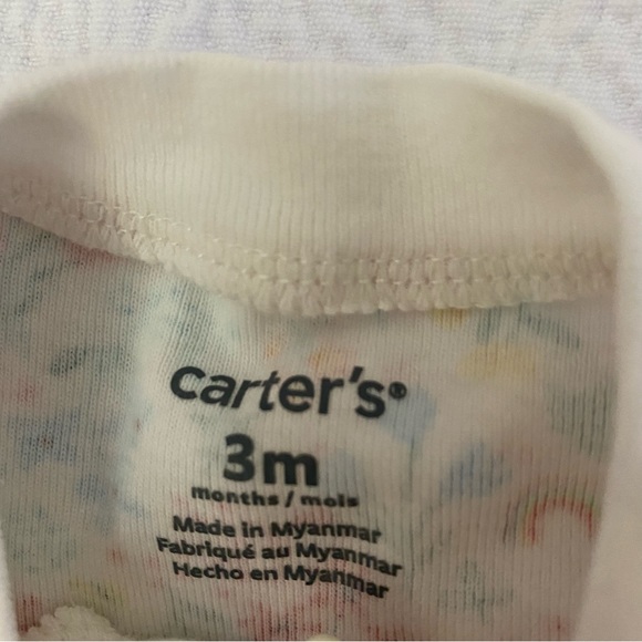 Carter’s Onesies Footie Bundle with Bows - Picture 4 of 4